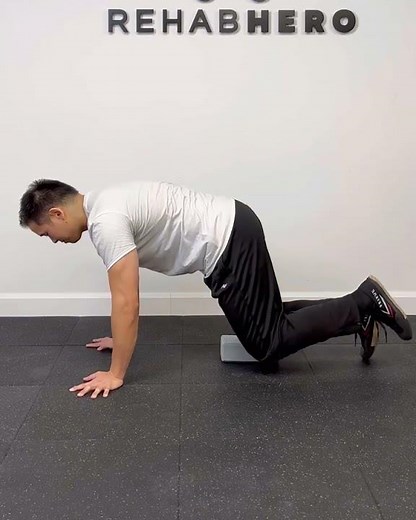 Multifidus Twist - low back rotation activation exercise