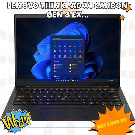 🎯 Elevate your tech game with the Lenovo ThinkPad X1 Carbon Gen 8! Powerful performance meets striking design: unleash the Turbo i5-10210U at 4.20 GHZ, smoothly multitask with 16GB RAM, and enjoy lightning-fast storage on a 256GB SSD, all wrapped up in the versatile Windows 11 Pro. Whether you're slaying deadlines or enjoying your favorite shows, this laptop is your go-to companion! 💻✨ Don’t wait—grab yours now for just $1098.99 and redefine your workspace today! 🛒💨 #LenovoThinkPad #X1Carbon