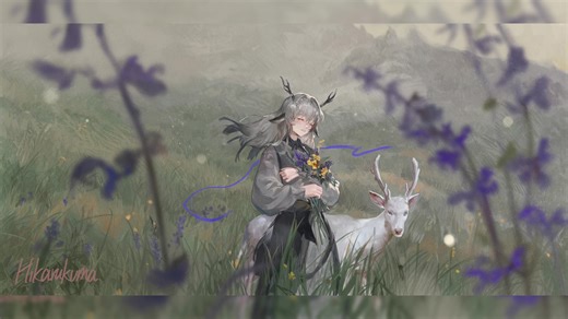 『明日方舟』——✦ 阿 丽 娜 ✦ —— 画师：DaylightAllure