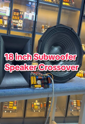 18 Inch Subwoofer Speaker Crossover Divider Explained