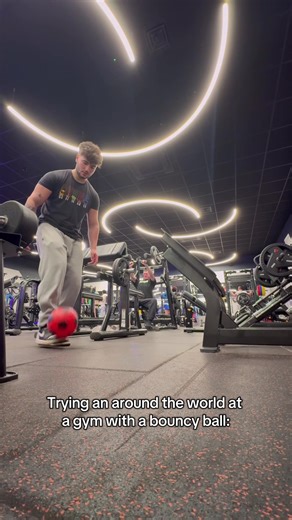 Bouncy Ball Around the World Challenge