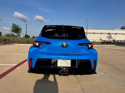 Finally! Grow Motorsports Rear Diffuser and Cusco Bumper Brace Install GR Corolla
