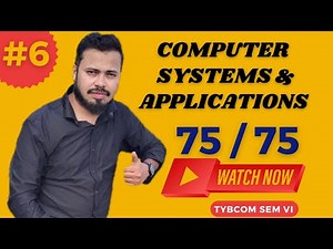 #6 COMPUTER SYSTEMS & APPLICATIONS for TYBCOM | E-Commerce | Excel | Visual Basic | TYBCOM SEM 6
