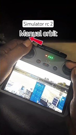 manual orbit #drone #simulator