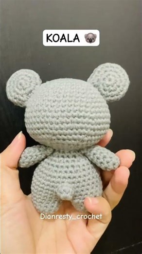 Amigurumi Koala | Crochet Koala | Boneka Rajut Koala