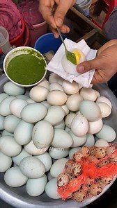 12M views · 114K reactions | Awesome Tasty Chutney With Duck Boiled Egg Only 25tk #BoiledEggChutney #BoiledEggStreetFood #DuckBoiledEggStreetFood #reelsfb #reelsvideo | Ayan Alamin | Facebook
