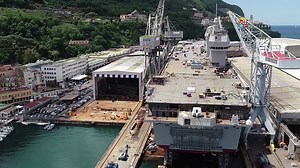 220K views · 6.1K reactions | Una nuova nave d'assalto anfibio multiruolo e multifunzionale a cui è stato dato il nome di nave Trieste. Non perdere domani la cerimonia del varo in live streaming sui nostri canali social! #ProfessionistidelMare #NoiSiamolaMarina | Marina Militare | Facebook