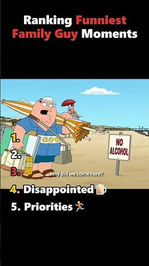 Ranking the FUNNIEST Family Guy Moments 😂💀