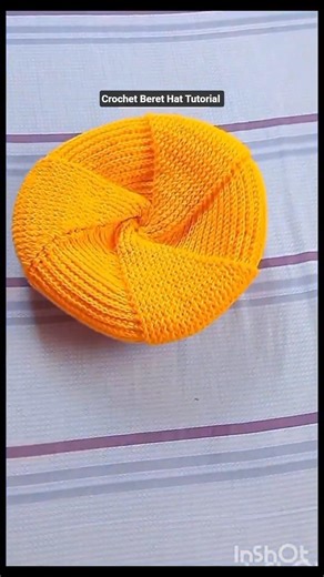 Crochet Beret Hat Magic... The Spiral Effect is Everything ❤️
