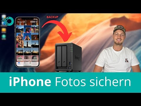Automatically back up all iPhone photos (smartphone) in under 4 minutes with Synology Photos