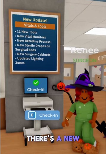 MAPLE HOSPITAL ROBLOX UPDATE: Vitals and Tools