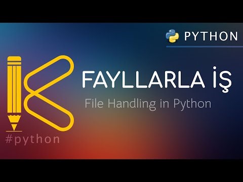 Fayllarla iş (File Handling) #kody_az
