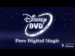 Disney DVD Pure Digital Magic Logo (2001-2007) Normal And High Pitch