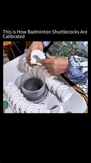 TechNovaVerse on Instagram: "Precision meets sport: every shuttlecock is engineered for perfect flight At first glance, a badminton shuttlecock seems simple-a cork base with feathers-but each one undergoes careful calibration to ensure consistency in speed, trajectory, and stability. Manufacturers test shuttlecocks under controlled conditions, measuring how far and fast they fly when struck with standardized force. Feather placement, length, stiffness, and the weight of the cork are all adjusted