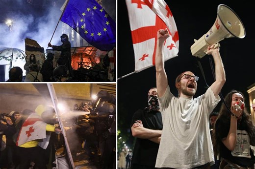 A Russia-like crackdown in Georgia is targeting protesters, activists, and the media