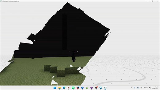 终末地登陆界面 但是Minecraft v2.1