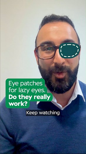 241 reactions · 33 shares | Wearing an eye patch is a simple way to treat a lazy eye, but how does it work? Keep watching to find out the signs of a lazy eye, treatment options, and why spotting it early is so important. | Specsavers | Facebook