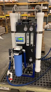Testing a commercial reverse osmosis system before being shipped to the customer. | Nelsen Corporation | Facebook