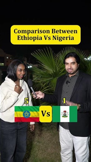 Ethiopia or Nigeria. Real Opinions on the Street | Who Wins? | Street Interview | Yasin Khan