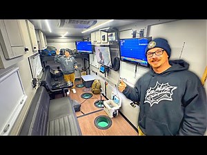 2 Days Ice Fishing In An INSANE ICE SHACK! Ft. FishNMore & Cheesesteaks