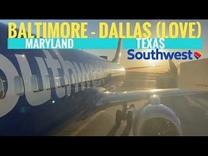 TRIPREPORT | Southwest Airlines (ECONOMY) | Boeing 737-800 | Baltimore - Dallas (Love)