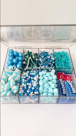 Satisfying ASMR Blue Theme Restocks 🌊✨ for Ultimate Relaxation! 💙