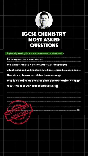 🔴 IGCSE Chemistry Predicted Questions for 2026 Exams – Rate of Reaction