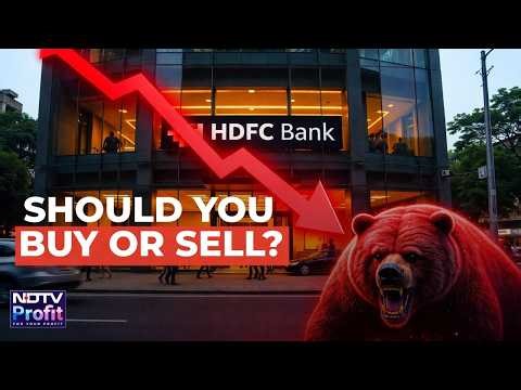 HDFC Bank: Shares Down By 10% | Should You Buy or Sell?
