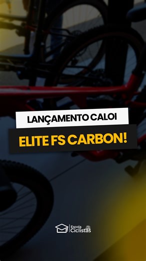 Escola para Ciclistas on Instagram: "Caloi lança a nova Elite FS! A Caloi apresentou na Shimano Fest a nova versão da Elite FS, desenvolvida para substituir o antigo modelo em alumínio, que havia apresentado problemas no quadro. Agora, a bike chega com um quadro de carbono reforçado, oferecendo mais confiabilidade e entregando um excelente custo-benefício para quem busca desempenho e qualidade."