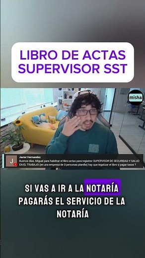 Libro de Actas Supervisor de Seguridad y Salud en el Trabajo