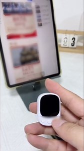 TikTok Scrolling Ring Remote Control,Page Turner for iPad iPhone & Android Tablet,Bluetooth Camera Remote, Scrolling Ring for TikTok,YouTube,Instagram,iOS,Android (Black)