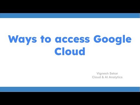 11. Ways to Access Google Cloud #education #tutorial #gcp #gcpbeginner #clouds #gcpcloud #accessgcp