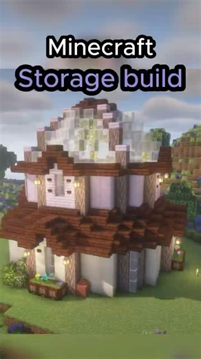Minecraft Storage Room Timelapse ✨