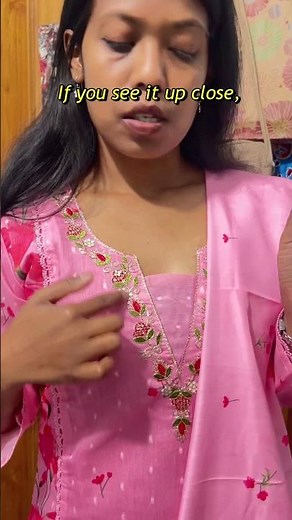 Pink Ethnic Suit Set Review ✨ | Office Outfit Idea
