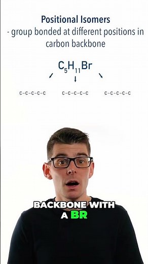 What Are Positional Isomers? | Organic Chemistry Explained in 60 Seconds