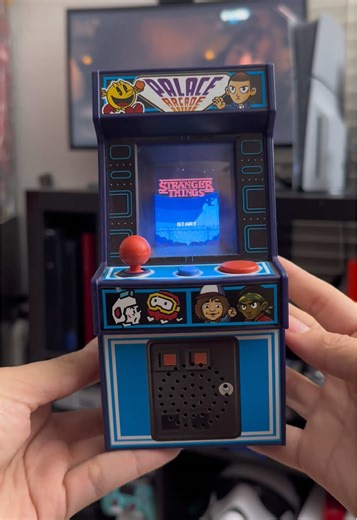 Stranger Things Mini Palace Arcade Machine 🕹️ Insert coin to save Hawkins Which mini game would you play first ? 💭 @Stranger Things @Netflix @Hasbro Games #fyp #strangerthings #arcade #gaming #foryoupage