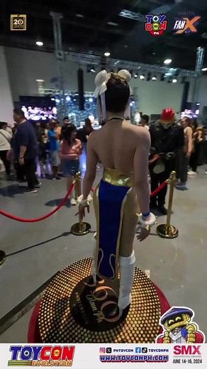 Chun-Li Cosplay at ToyconPH 2024 | Streetfighter Coser