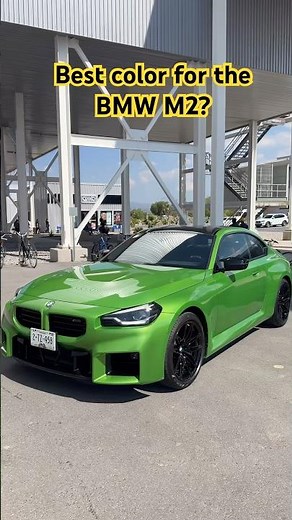 2025 BMW M2 in Java Green - Best color?