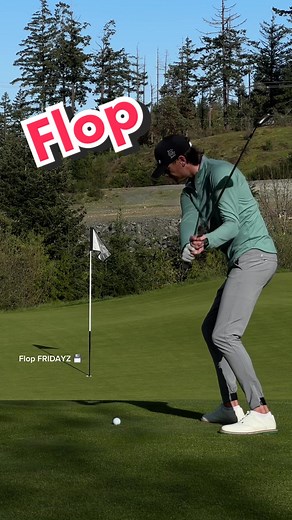 Flop Fridayz 💾 #golf • 60° @TaylorMade Golf Hi-Toe wedge is like cheating