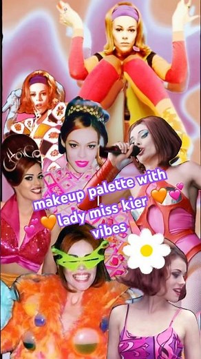 kaleidos escape pod palette💕🧡 lady miss kier #makeup #kaleidos #ladymisskier #deeelite #clubkid