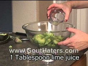 Gout Hater's Cookbook Guacamole Recipe