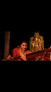 Among the songs sung during the sacred Margazhi month, this Malai Matrinal song is one of them. I feel it is my good fortune to play this song on my veena.🙏🙏 Also, tomorrow is my friend Harita garu’s birthday. She is a divine devotee, so I am presenting this song to her as a gift.” | Veena Srivani- Satyavani P