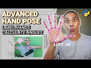 AI Hand Pose Estimation with MediaPipe | Detect Left and Right Hand + Calculate Angles