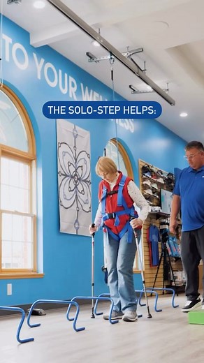 The Solo-Step Overhead Track & Harness System is beneficial for many different patient types, including: ✅ Geriatric patients ✅ Neuro patients ✅ Patients with balance issues ✅ Amputees ✅ Veterans ✅ And more! Learn more about Solo-Step via the link in our bio! #solostep #fallprevention #physiotherapy #physiogram #physicaltherapyrocks #fallprotection #nofearsnofalls #amputeestrong #neuropt #stroketherapy #geriatriccare | Solo-Step Fall Protection for Rehab