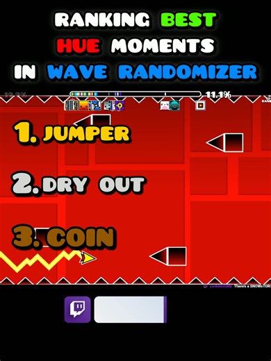 Ranking the BEST Hue Moments in WAVE RANDOMIZER! #geometrydash #ranking