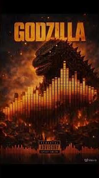 Zilla_King is BACK (official music videoclip) 🎵 #godzilla #music #ai #monster #edit #official 😎