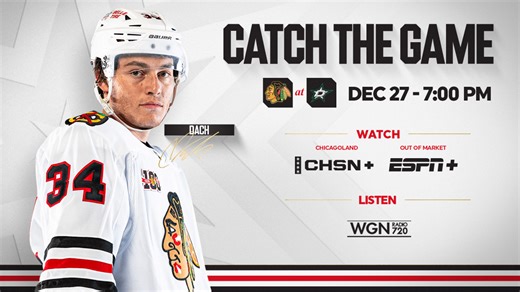 PREVIEW: Blackhawks Head to Dallas to Take On Stars