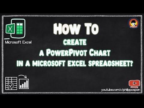 How To Create a PowerPivot Chart in a Microsoft Excel Spreadsheet?