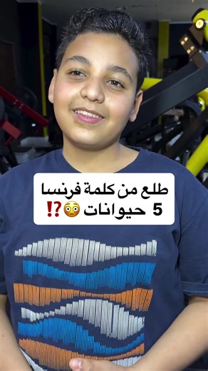 طلع من كلمه فرنسا 5 حيوانات ؟! #مصر #ترند #اكسبلور #القاهرة #مودي_الديب