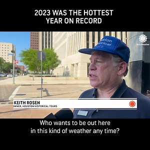 2.4K views · 78 reactions | Earth’s temperature was off the charts this year, and scientists confirmed what much of the planet already felt coming: 2023 was the hottest year on record.  | AccuWeather | Facebook